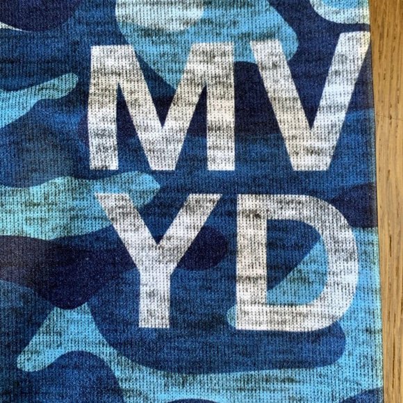 TEREZ for SOULCYCLE Womens Camo Leggings XS X-Small SOUL CYCLE Full Length Blue - Picture 4 of 6